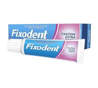 Fixodent Crème Fixative Original, Adhésive Pour Prothèses Dentaires, Fixation Extra Forte, Bouclier Antibactérien, Menthe Douce, 47g