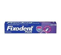 Fixodent De plus la crème adhésive dentaire Gum Care - 2 oz, Lot de 6