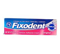 Fixodent Denture Adhesive Cream, Original, Strong And Long Hold - 0.75 Oz by Fixodent