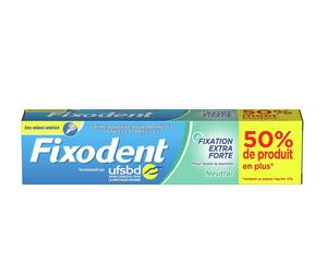FIXODENT Neutral - Crème Adhésive Pour Appareil Dentaire - 70g