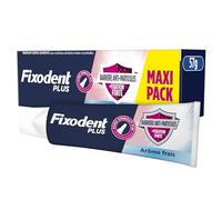 Fixodent Plus, Fraîcheur Crème Adhésive Pour Prothèses Dentaires, Barrière Anti-Particules, Maxi Pack, Methe, 57g
