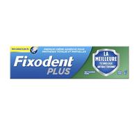 Fixodent Plus La Meilleure Technologie Antibactérienne Crème Adhésive Pour Prothèses Dentaires, 40g