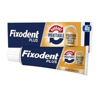 Fixodent Plus Mordant Imbattable Crème Adhésive pour prothèses Totales & Partielles 40ml