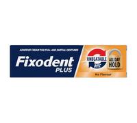 Fixodent Plus Unbeatable Bite Crème adhésive pour prothèses dentaires complètes et partielles 40 ml