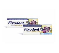 Fixodent Pro Ultimate crème adhésive fixation Forte (fraise) lot de 2x40ml