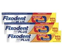 Fixodent Proplus Crème adhésive Duo Action Lot de 3 x 60grs