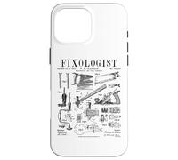 Fixologist Outils de menuiserie Vintage Brevet Impression Coque pour iPhone 16 Pro Max