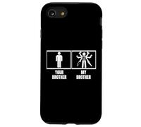Fixologue, Votre frère, Mon frère, Votre sœur, Un Bricoleur drôle Coque pour iPhone SE (2020) / 7/8