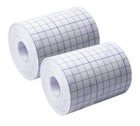 Fixomull Lot de 2 rouleaux de ruban adhésif médical 10 cm x 10 m - Respirant - Stretch transparent - Pour le dos, les épaules, les poignets