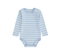 Fixoni Barboteuse / body bleu fumé / blanc cassé, Taille 56