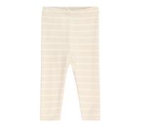 Fixoni Leggings beige / blanc, Taille 68