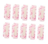 FIXOSHEE 10 Pièces Boîtes à Cils Fausses Rectangulaires Boîtiers Petits et Portables pour Rangement Multifonctionnel avec Motif et Fenêtre Transparente