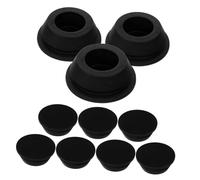 FIXOSHEE 10 Pièces Bouchons Caoutchouc Étanches pour Drain de Climatiseur Bouchon de Trou Élastique et Résistant pour Extérieures Condensation et Facile à Installer