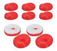 FIXOSHEE 10 Pièces Chopstick Holder Set Japanese Ceramic Chopsticks Rest Heat-Resistant Porcelain Cutlery Stand for Table Setting and Dining