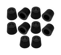 FIXOSHEE 10 pièces Lot de Bouchons Silicone pour Bouteille Bouchon Vin Réutilisable Étanche pour Vin Bière Jus Scelle et Conserve Bouteilles Ouvertes de Souple et Hermétique Style Petit