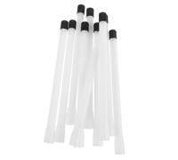 FIXOSHEE 10 pièces Rallonges Valve Pneu Plastiques Prolongateurs Droits pour Gonflage Facile Roues Vélos Scooters Accessoires Valves Gonflage Pneus Tpms