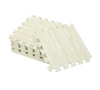 FIXOSHEE 10 pièces Tapis Garçon Fille Mousse EVA Imitation Tapis de Jeu Interconnectables Matelas Épais et Confortable pour Chambre et Salon Protection Douce pour Peau Sensible