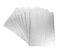 FIXOSHEE 10 Tapis Insonorisants pour Voitures 25X175 CM Épaisseur 5 MM Matériau Isolant Thermique et Atténuation Acoustique Protection Anti-Feu Flexible pour Coffre Capot et Portières