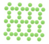 FIXOSHEE 100 pièces Balles Mousse EVA Souples pour Jeu de Tir Interactif Intérieur et Extérieur de Lancer Sécurisé pour Garçon Fille pour Entraînement de Réflexes et Jeu de Cible avec