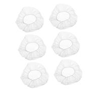 FIXOSHEE 100 Pièces Disposable Bouffant Caps Hair Net Cover Elastic Breathable Hat For Workshop And Food Service