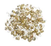 FIXOSHEE 100 Pièces Xmas Ornament Caps Plastic Ball Topper Replacement for Christmas Tree Decorations Easy Installation for Home Store and Hotel Festive Use