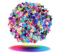 FIXOSHEE 1000 pièces Puzzle Adulte Dégradé Arc Ciel Casse Tête Changeant avec Impression Claire Papier Robuste Sûr pour Affichage Prolongé et Stimulant