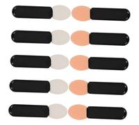 FIXOSHEE 10pièces Petit Pinceau Estompeur Pour Fard à Paupières Et Correcteur Format Portable Pour Maquillage Rapide Déplacement