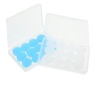 FIXOSHEE 12 Paires Bouchons Oreilles Silicone Souple de Bruit pour Dormir Concerts Voyage Natation Protection Auditive Réutilisable Petits Bouchons Confortables