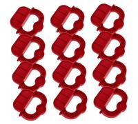 FIXOSHEE 12 pièces Lot de Anneaux Espacement Planche Terrasse Pouce Outil Guide Alignement Portable pour Installation DIY et