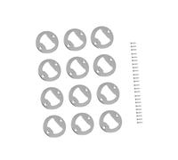 FIXOSHEE 12 pièces Lot de Ouvre Bouteilles Manuels Inoxydable Multifonctionnels pour Maison Décapsuleur Pratique et Facile à Utiliser pour et Collection