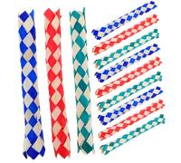 FIXOSHEE 12 Pièces Piège à Doigt Bambou Chinois pour Garçon Fille à Mâcher Éducatif Améliore la Dextérité Relaxation Favorise Jeu Sensoriel et Lobservation