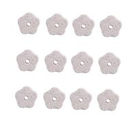 FIXOSHEE 12 Pièces Pierre à Mâcher pour Animaux Petits Rongeurs Calcium Naturel pour Lapin Hamster Cochon Dinde pour Dents et Nettoyage Buccal