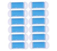 FIXOSHEE 12pièces Têtes De Rechange Extra Grosses Pour Ponceuse Électrique De Pied De Pedicure Anti-callosités Accessoires Durables Pour Soins