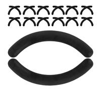 FIXOSHEE 144 Coussinets en Caoutchouc pour Recourbe-Cils Noirs Recharges Souples Universelles 24 Pièces par Boîte X 6 Accessoires Maquillage Voyage Remplacement Rapide et Solide