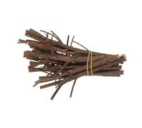 FIXOSHEE 15 Pièces de cône de pin de Noël faux brindilles naturelles décoration de pommes de pin de noël cônes bifurquer pour l'artisanat Journal