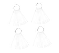 FIXOSHEE 150 pièces Nuancier Vernis Ongles Éventail Présentoir Couleur Transparent Pour Manucure Professionnelle et Usage Domestique