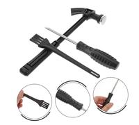 FIXOSHEE 2 Ensembles Outils de Fouille Archéologique avec Brosse Petite Marteau et Ciseau Kit Scientifique Archéologie pour Garçon Fille Jeu de Creusement et de Fossiles et
