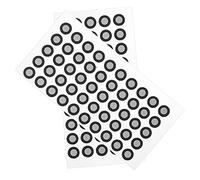 FIXOSHEE 2 Feuilles Points de Marquage Réfléchissants pour Scanner de et Précision Identification Film Réfléchissant de Haute Qualité pour Positionnement Optimal