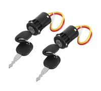 FIXOSHEE 2 Interrupteurs à Clé pour Voiture Électrique Garçon et Filles Contacteur d'Allumage Résistant aux Intempéries Verrouillage Rapide Accessoires Compatibles pour Scooter