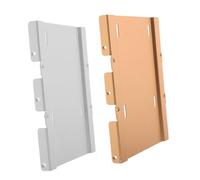 FIXOSHEE 2 Pièces Aluminium Alloy Hard Drive Bracket to Slot Rear Panel Mount Tray for Desktop SSD Installation
