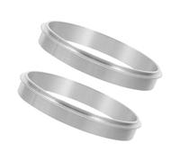 FIXOSHEE 2 pièces Anneaux Étanchéité Aluminium pour Machine à Accessoires Compatibles pour Machines à Joints Précis et Étanches pour Boissons Chaudes et Froides Adaptés Aux Réutilisable