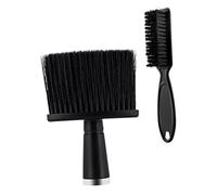 FIXOSHEE 2 pièces Brosse Coiffure pour Salon Plumeau de Cou Ergonomique Brosse de Nettoyage Cheveux Résistante et Facile à Nettoyer Outil Polyvalent pour Coiffeurs Professionnels