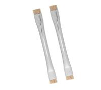FIXOSHEE 2 pièces Brosse de Nettoyage Antistatique Double Tête Acier Inoxydable pour Réparation de Carte Mère Mobile Brosse Rigide pour Nettoyage Précis des Électroniques Kit Portable