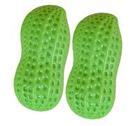 FIXOSHEE 2 Pièces Cacahuète de TPR pour Petits pour Ennui Renforcer Affection Entre Animaux Propriétaires