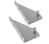FIXOSHEE 2 pièces Charnières Inox Robustes pour Porte de Réfrigérateur et Congélateur Détachées Installation Facile et Remplacement Sécurisé pour Frigo et Freezer
