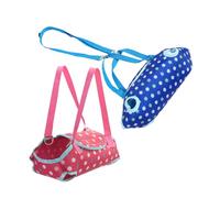 FIXOSHEE 2 pièces de Transport pour Chiens et Chats Petits Modèles Bandoulière Réglable Confortable Portable Respirant pour et Voyages Extérieur