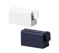 FIXOSHEE 2 pièces Distributeur de Dentifrice Outil Presse-pâte de Salle de Bain Extrudeur Automatique Facile à Utiliser de Gaspillage Accessoires Pratiques pour Salle de Bain