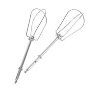 FIXOSHEE 2 Pièces Fouets Acier Inoxydable pour Batteur à Main Accessoires de Remplacement pour Mélangeur Électrique Faciles à Nettoyer et Utiliser Outils Polyvalents pour