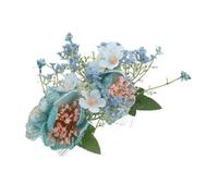 FIXOSHEE 2 Pièces Hawaiian Hibiscus Floral Hair Comb Silk Flower Hair Clip For Bridesmaid Tropical Wedding Luau Party Accessory For Chignon And Bun Updos