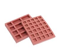 FIXOSHEE 2 pièces Moule Silicone Brique Miniature avec Texture Authentique pour Maquettes Décoration Table Sable et Projets Jardin Miniature